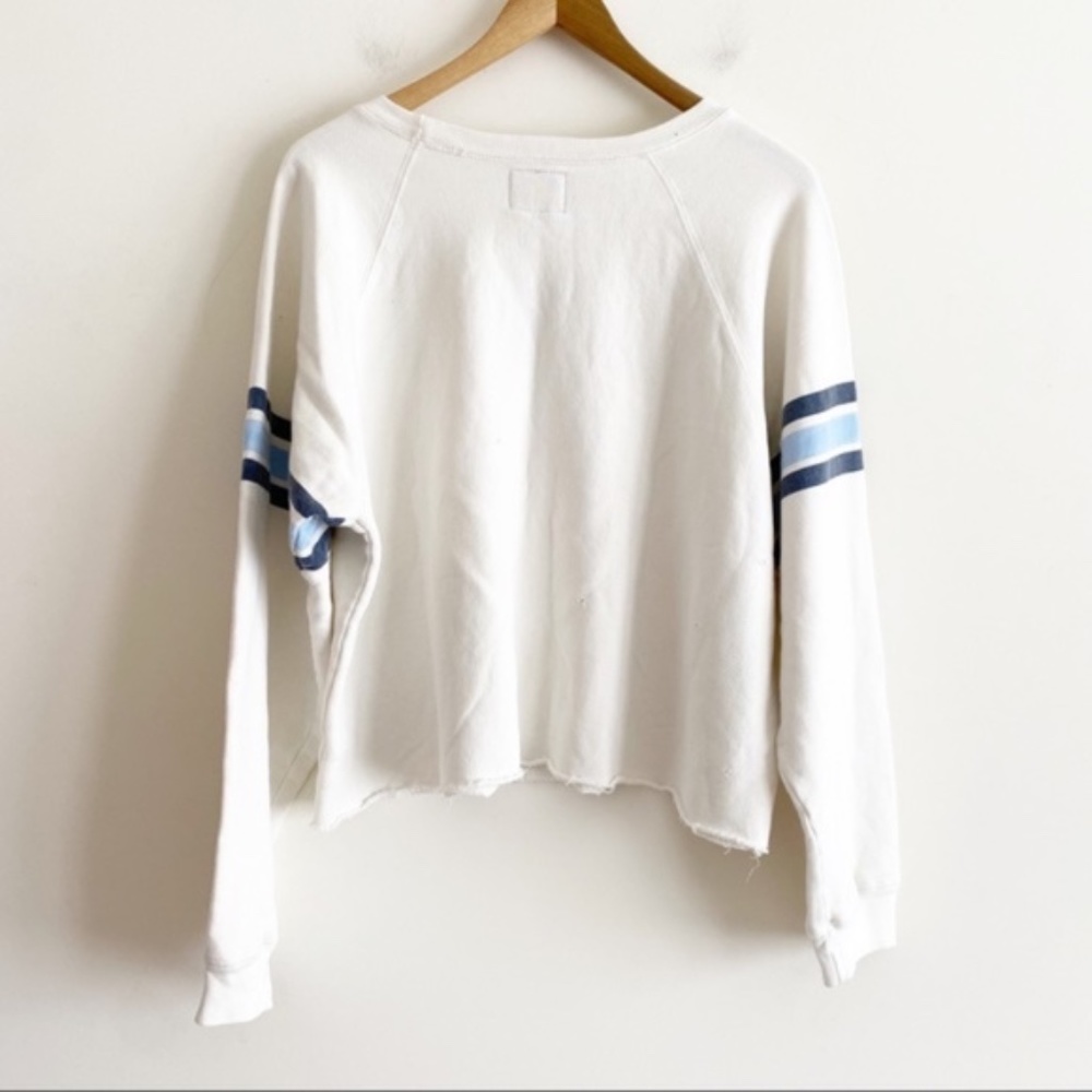 Free People X Retro Brand Raised by waves crew sweatshirt - Picture 5 of 6